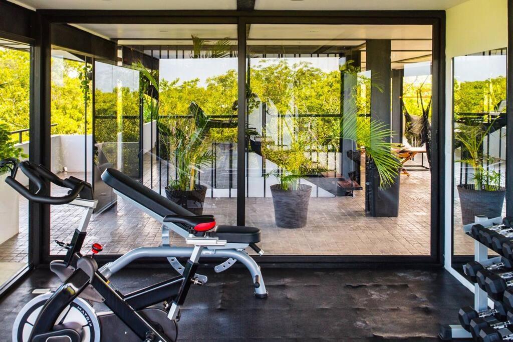 Designer Penthouse - Jungle Views, Bike To Appartamento Tulum